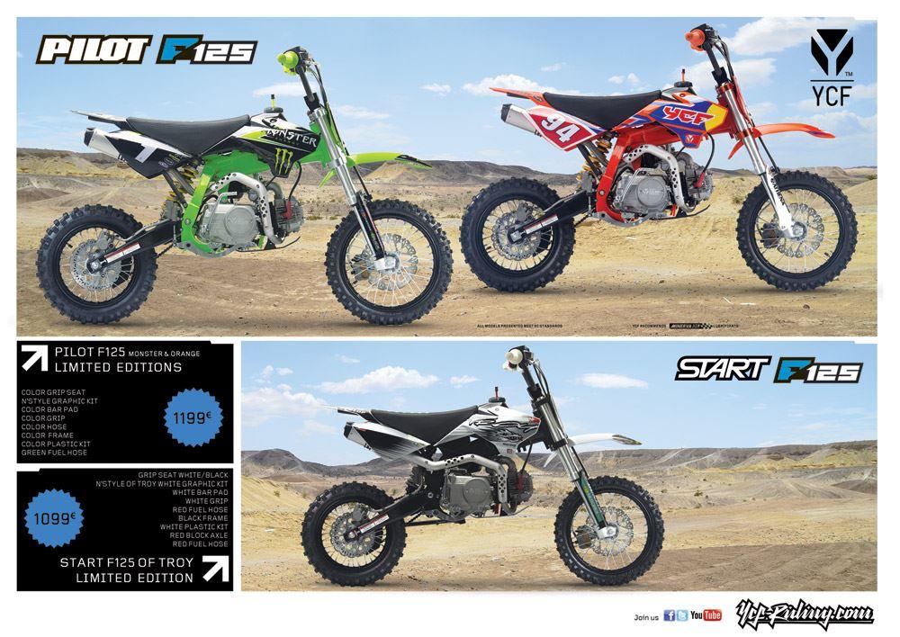 PITBIKE YCF PILOT F-125 EDITION LIMITÉE 2013