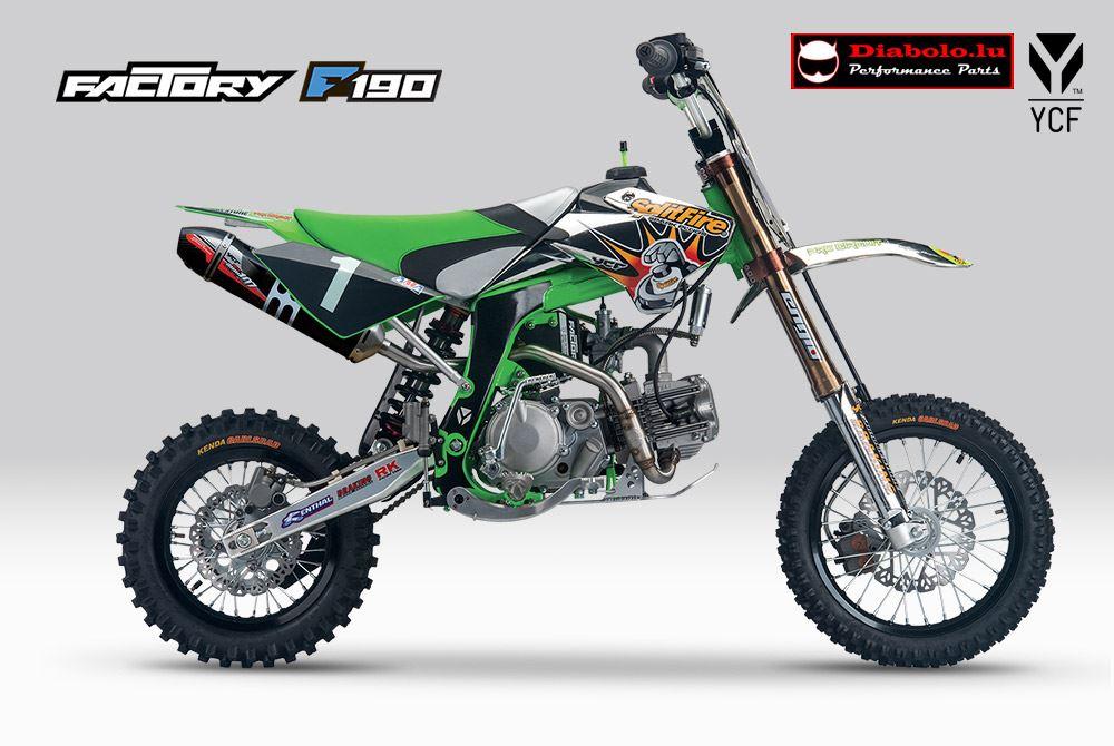 PITBIKE YCF F190 SPLITEFIRE EDITION LIMITÉ
