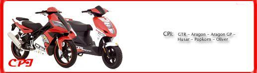 Vers boîte à clapets scooter CPI